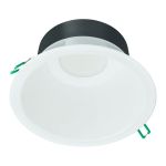 Philips LED Downlight Coreline DN142B Aluminium Wit 19.2W 2300lm 60D - 840 Koel Wit | Zaagmaat 200mm - IP20 - Dimbaar - Wit Reflector - Emergency